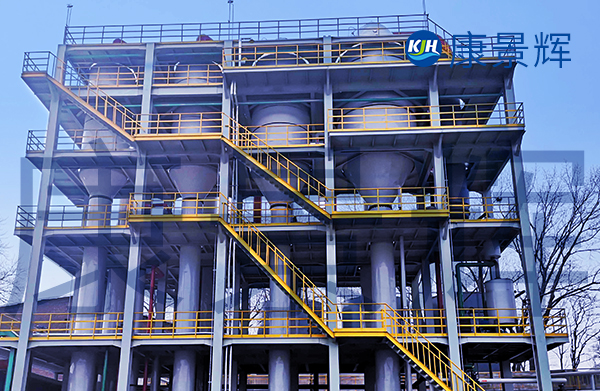 500t/d橡膠助劑M水四效蒸發(fā)結晶系統